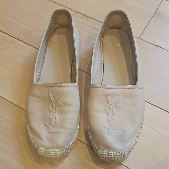 Yves Saint Laurent Beige Espadrilles - Picture 1 of 7